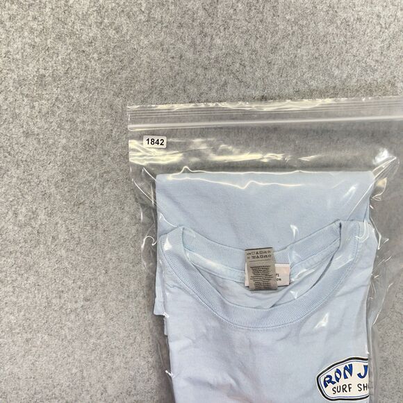 Ron Jon Surf Shop Orlando Long Sleeve T-Shirt Men’s M Light Blue Graphic Tee - Picture 12 of 12